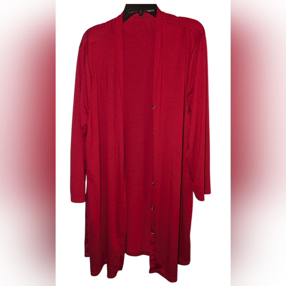 Elegant Red Women's Sweater